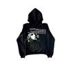 Sudadera con Estampado de Letras Estilo Emo Girly Retro Americano Estilo Oscuro Y2K Sudaderas Nuevas de Otoño e Invierno para Hombre y Mujer Venta al por Mayor