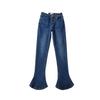Pantalones Vaqueros Estilo Europeo y Americano para Mujer Nuevo Diseño Delgado Ajustados Super Mostrando Pierna Largos Micro-Sizzle Personalizados Pantalones Herradura