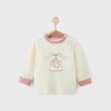 Body Infantil Peça Única Primavera e Outono Sem Costura Algodão Puro Meninos e Meninas Roupa de Baixo Roupas de Outono Infantil Manga Longa Roupas de Outono para Bebê