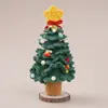 Accesorios de Papá Noel tejidos a crochet con hilo navideño, accesorios para la ropa, broches, bufandas, sombreros, decoraciones navideñas