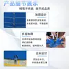 Suporte de Tubo Galvanizado Piscina Pvc Dobrável Móvel Tanque de Peixes Aquicultura Lona Portátil Dobrável