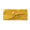 Diadema elástica cruzada de una sola capa europea y americana, unisex, adecuada para yoga y deportes, absorbente de sudor, elegante y versátil