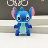 Muñeco de escritorio grande Figurita Muñeco azul Llavero Adorno para coche Regalo Venta al por mayor