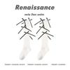 Meias femininas Renaissance Creative Bow Meias empilhadas Ballet Style Miu Slim Jk Meias longas de cano curto