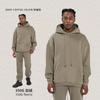 Kite Sudadera de Terciopelo Personalizada 2025 Otoño e Invierno Nueva con Capucha para Hombre Traje Americano Transfronterizo Pesado de Sudadera y Pantalón para Hombre