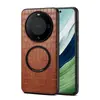 Denior Es Adecuado para Huawei Mate80Pro Funda Magnética para Teléfono con Patrón de Cocodrilo P80Ultra Funda Protectora de Cuero P70