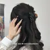 Pinza de Calabaza ~ Temperamento Francés Retro Pinza Grande para el Cabello Pinza Tiburón Elegante para el Cabello Pasador para el Cabello de Mujer Cabeza Alta