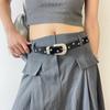 Cinturón Retro Americano de Estrella de Cinco Puntas para Mujer Cinturón de Combinación Universal con Sentido de Alta Gama 2024 Nuevo Diseño de Nicho Accesorios con Sentido de Diseño