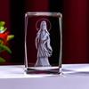 Escultura Interna 3D em Cristal Série de Animais Estátuas de Buda de Cristal Modelo de Chão de Cristal Decoração de Casa Lembranças Turísticas Fornecimento Transfronteiriço