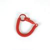 Llavero de Cuerda de Resorte de Plástico en Stock con Llavero de Resorte Metálico Colorido, Cadena de Cuerda Retráctil Anti-Pérdida, Portátil y Anti-Pérdida