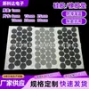 En Stock Almohadillas de Goma Negras Redondas con Rejilla Almohadillas de Silicona con Rejilla Base para Muebles y Electrodomésticos Almohadillas de Silicona Antideslizantes para Pies