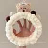 Faixas de cabelo da moda para meninas, perfeitas para outono e inverno, com um design fofo e divertido, apresentando orelhas de gato de desenho animado, e versáteis o suficiente para combinar com qualquer roupa.