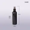 Botella de spray transparente de 10-200 ml ml botella de spray para maquillaje perfume botella de spray PET botella de spray de plástico botella de spray pequeña