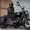 Adequado para Moto Indian Chief Dark Horse Leader Master Modificada Caixa Lateral Traseira Para-choque