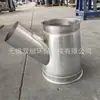 Tubo de Ventilação Três Vias Irregular Conexão Oblíqua Três Vias Pressão Uniforme na Parede Resistência Estável Duto em Y Três Vias Personalizado Conforme Necessário