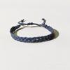Nueva pulsera de mano tejida a mano de playa multicolor, pulsera para pareja para estudiantes de campus, hombres y mujeres, pulsera impermeable de cuerda encerada en stock