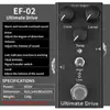Efector Guitarra Eléctrica Metal Distorsión Británica Overdrive Reverb Chorus Accesorios para Instrumentos Venta al por Mayor Efector de Guitarra