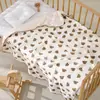 Manta Personalizada para Niños Manta de Frijol Algodón Puro Grado A Gasa Colcha de Bebé Personalización por Foto o Muestra Etiqueta de Lavado