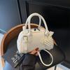 Bolsa Transversal Moda Estilo Coreano, Bolsa Quadrada Pequena Casual de Nicho para Mulheres, Novo Modelo Verão 2026, Bolsa de Mão Simples para o Dia a Dia, Bolsa de Ombro