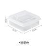Caja de Embalaje para Queso Refrigerador Fruta Hermético Crisper Tapa Abatible Caja de Almacenamiento para Bloque de Mantequilla Caja de Almacenamiento para Condimentos de Cebolla, Jengibre y Ajo