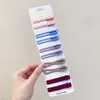 Pinza para el cabello minimalista sin costuras estilo coreano para flequillo y cabello suelto, nuevo modelo 2025, pinza para el cabello no dañina, pinza lateral