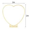 Arco redondo de hierro para comercio exterior transfronterizo, accesorios de boda, soporte para arco de globos, decoración de fondo para boda al por mayor