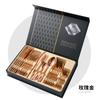 Vajilla de acero inoxidable 1010 de Amazon Cross-border, juego de 24 piezas, cuchillo y tenedor para carne estilo occidental, caja de regalo, vajilla