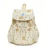 Mochila Linda de Niña Escolar, Nueva Mochila Grande de Cordón con Tapa Plegable, Mochila de Viaje, Transfronteriza