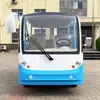 Veículo Elétrico de Passeio 8-11 Lugares, Furgão de Carga, Veículo Turístico para Pontos Turísticos, Ônibus Shuttle para Hotéis e Pousadas, Veículo de Passeio para Parques