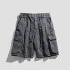 G-Stone Verão Novo Calça Cargo Shorts Masculina Tendência Retro High Street Calça Casual Masculina