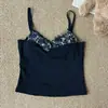 2025 Estilo Europeo y Americano Transfronterizo Estación Independiente Verano Nuevo Moda Callejera para Mujer Sexy Tirantes Top Corto para Mostrar el Ombligo