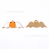 Acessórios de Liga para DIY de Morcego Halloween Abóbora Pingente Esmaltado Casa Assombrada Múmia Chaveiro de Liga