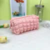 Estuche de lápices de celosía de burbujas de gran capacidad para estudiantes, versión para niña 2023 Nuevo ins, almacenamiento de crema pastelera, maquillaje