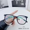 Montura de gafas de titanio puro ultraligera para hombres y mujeres, montura de gafas de miopía sencilla, montura cuadrada grande, montura TR, gafas M8047
