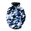 Aliexpress Amazon Sudadera con Capucha Transfronteriza Estampado Digital 3D para Hombre