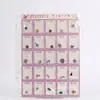 Cadena colgante para lencería al por mayor, joyería, amor, estrella de cinco puntas, diamante, aleación, colgante, accesorios para sujetador, varios estilos