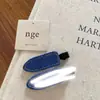 Pinza para el pelo de mezclilla con lazo retro lindo para niñas, Pinza de diseño con estrellas, Pinza para el pelo de moda Y2K, Adorno para la cabeza