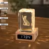 Personalización de Trofeos de Cristal Luminoso, Relojes de Madera Maciza Creativos, Adornos de Medallas, Souvenirs para Eventos de Reunión Anual de Empresas para Empleados