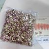 Joyas de manicura al por mayor paquete completo 720 Cristal flor de cerezo rosa fondo puntiagudo Diamante tamaño grande pequeño gota de agua amor corazón transfronterizo