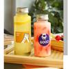 Botella de bebida VOSS, botella desechable para mascotas, botella de té con leche, red, botella de jugo creativa popular, botella de sopa de ciruela, espesante de grado alimenticio