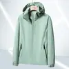 6266 Chaqueta de una sola capa para hombre para primavera y otoño, Chaqueta fina de montaña para pareja, Impermeable para mujer