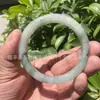 Pulsera de Jade Verde Tian Shan de Alta Calidad al por Mayor, Pulsera de Jade Transparente Hielo Semi-Montaña Semi-Agua, Se Prefiere Compra al por Mayor