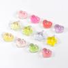 Cuentas de Corazón Acrílico Cuentas Sueltas de Estrella Hecho a Mano DIY Material de Accesorios Diadema Accesorios para el Cabello Cadena para Teléfono Móvil Collar Venta al por Mayor