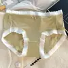 Calcinhas femininas de viscose cintura fina sem costura nude ácido polilático antibacteriano virilha sexy para meninas estudantes