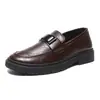 Zapatos de Cuero para Hombre Verano Nueva Llegada Slip-on Zapatos de Hombre Cómodos de un Paso Suela Suave Zapatos Casuales Cómodos Fabricante de Zapatos de Cuero Venta al por Mayor