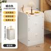Mesa de Cabeceira Estreita Super de Madeira Maciça Armazenamento Armário Super Estreito Multifuncional Armazenamento Simples Armazenamento Quarto Armário de Cabeceira Simples