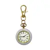 Reloj colgante clásico de moda en color macarrón, reloj de bolsillo simple y colorido, reloj de cuarzo mini portátil para estudiantes