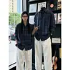 Otoño Invierno 2026 Camisa de Pana para Hombre Manga Larga Moda Masculina Versátil Camisa a Cuadros Estilo Relajado Sensación de Alta Gama