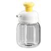 Botella de Aceite Controlada por Presión Mini Doméstica de Acero Inoxidable Olla de Aceite Spray Cocina Botella para Salsa de Soja Condimento Botella de Doble Propósito para Control de Aceite
