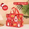 Bolsas no tejidas para regalo de Navidad, bolsas de compras de Halloween, bolsas ecológicas para Nochebuena, bolsas de mano para regalo, empaques